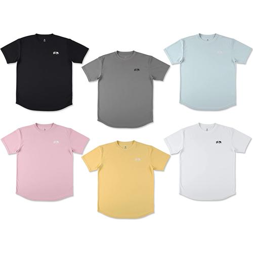 EGOZARU（エゴザル） ワンポイント デュアルロゴ Tシャツ
