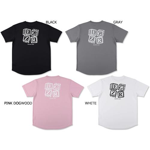 EGOZARU（エゴザル） EGZRキューブ バックプリント Tシャツ