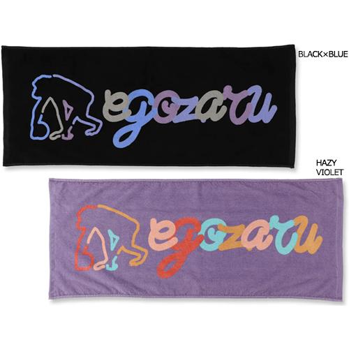 EGOZARU（エゴザル） マルチスクリプト スポーツフェイスタオル