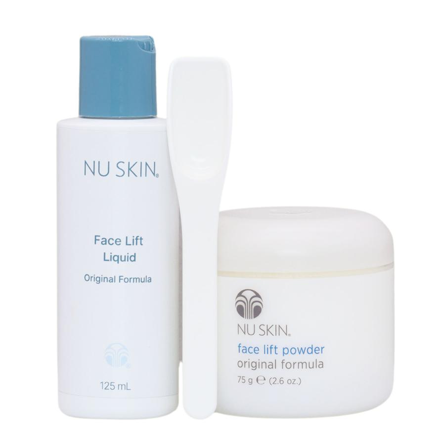 NU SKIN フェイスリフトパウダー & リキッド セット　[新品·未使用] NU SKIN（ニュースキン） フェイス リフト パック（パウダー リキッド
