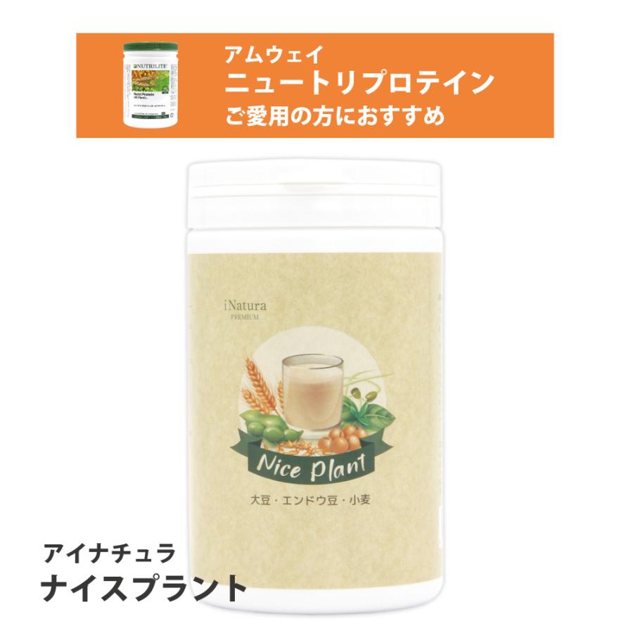 ナイスプラント アイナチュラプレミアム 450g ソイプロテイン 植物性