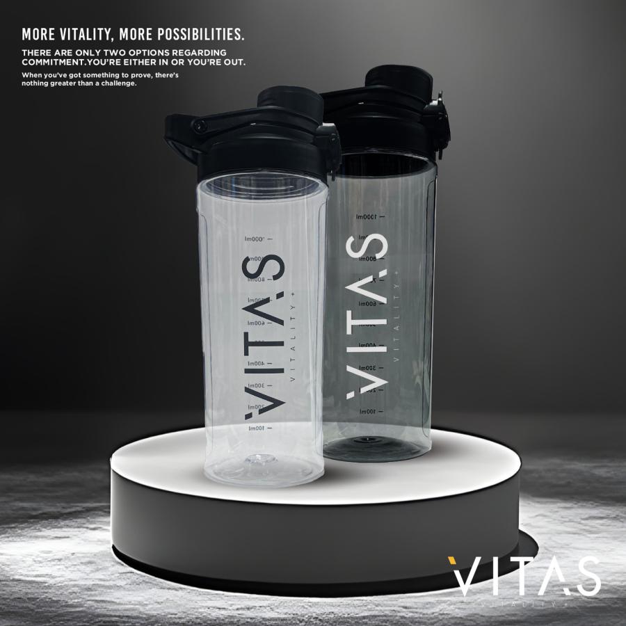 VITAS（バイタス） プロテインシェイカー VITAS 1000ml ワンプッシュ