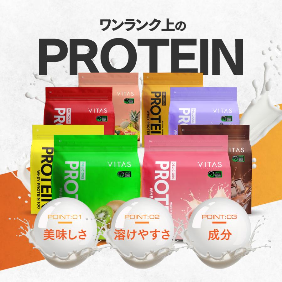 VITAS バイタス ホエイ プロテイン 100 WPCプロテイン 1kg  キウイ 爆買 | VITAS | 03