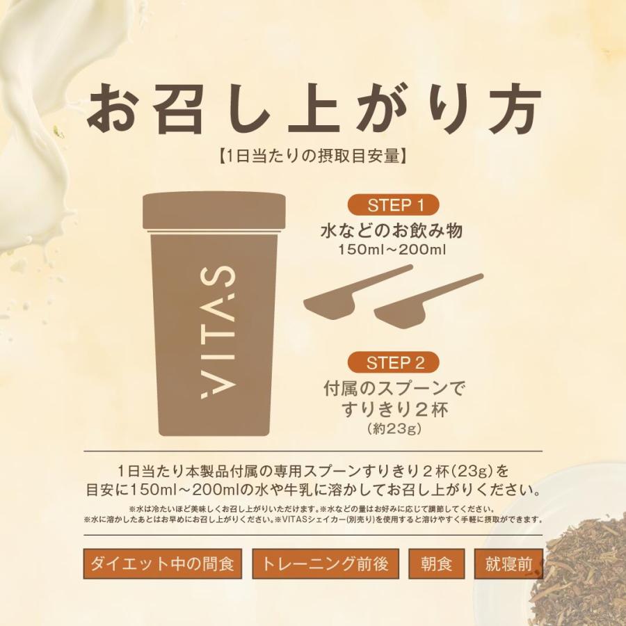 VITAS（バイタス） ソイ プロテイン 700g ヘーゼルナッツバニラ風味