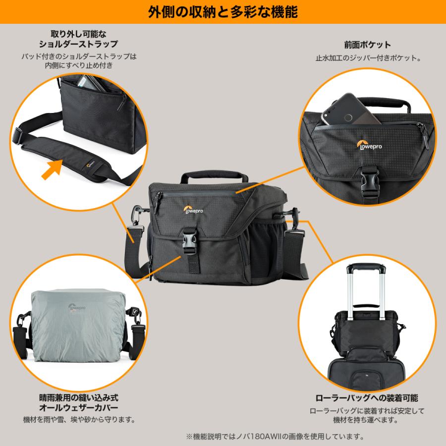 Lowepro（ロープロ） 【OUTLET】Loweproロープロ カメラバッグ ノバ