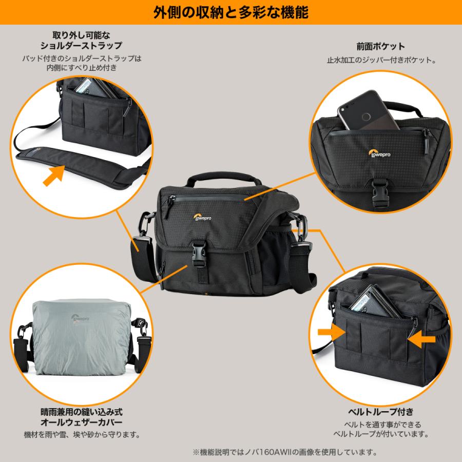 Lowepro（ロープロ） 【OUTLET】Loweproロープロ カメラバッグ ノバ