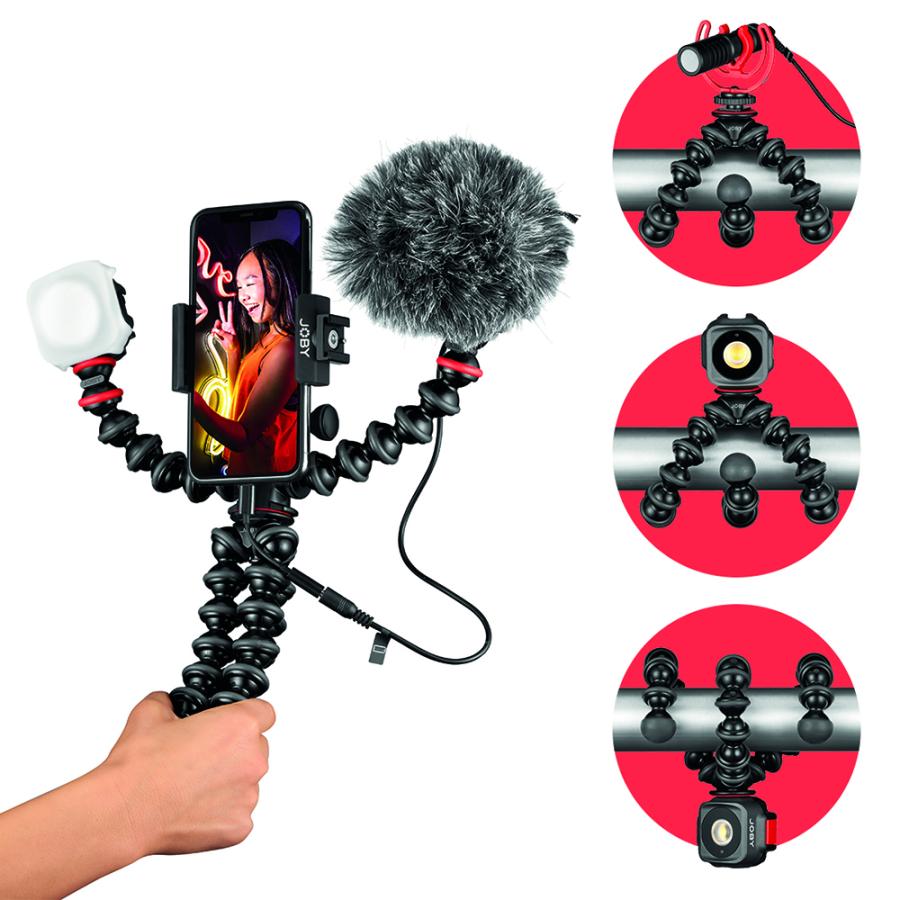 【アウトレット】三脚 ゴリラポッド モバイル ブイロギング キット JB01645-BWW [Joby ジョビー マンフロット Manfrotto 公式]｜vitec｜08