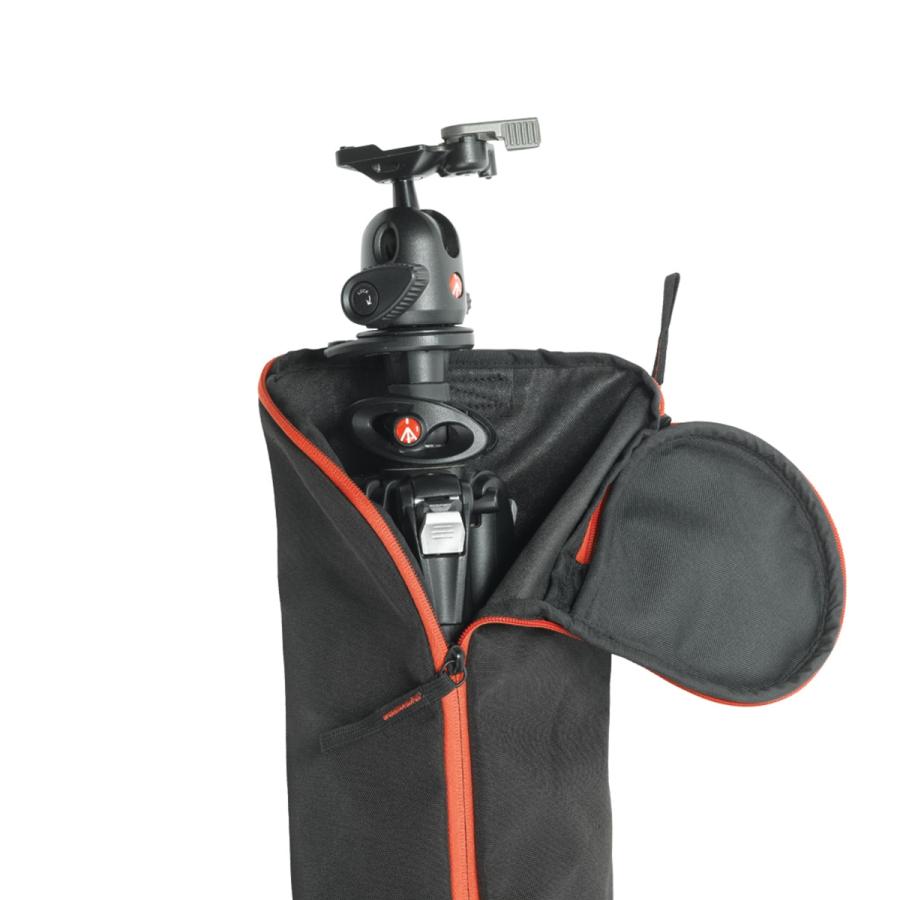 マンフロット三脚＋雲台＋専用バッグ Manfrotto 三脚 雲台 ケース