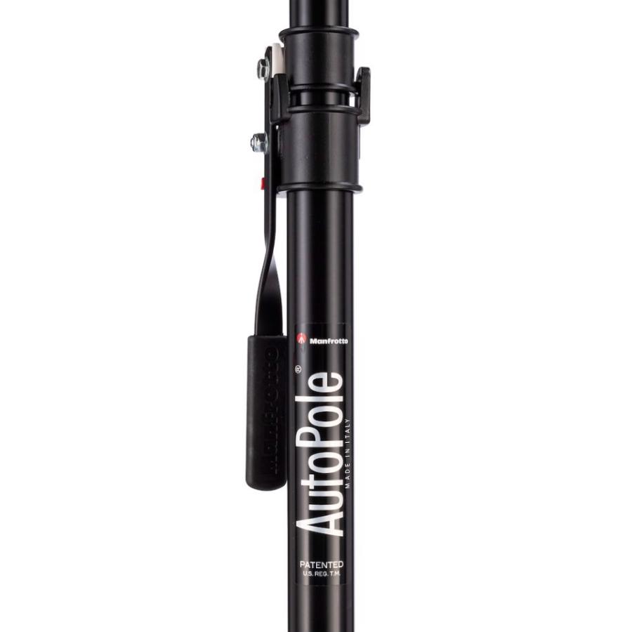 Manfrotto 【OUTLET】オートポール黒 100cm-170cm 077B Manfrotto 【OUTLET】オートポール黒 100cm-170cm 077B