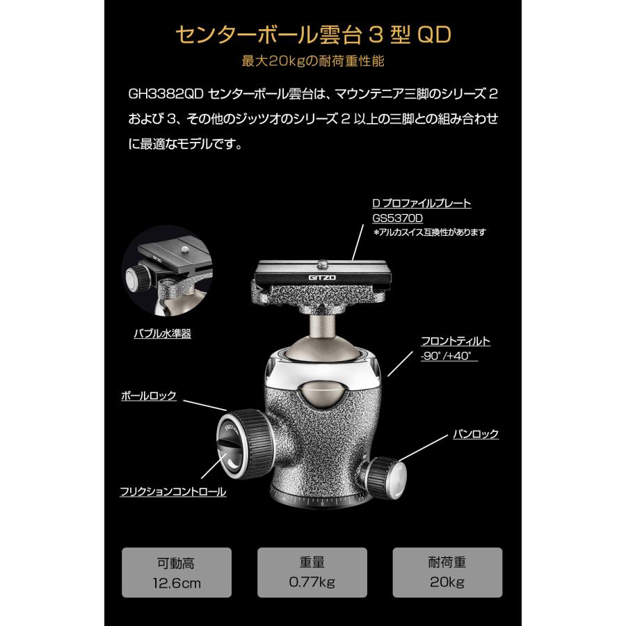 マウンテニア 【Outlet】Gitzo ジッツオ マウンテニア三脚GT2542+雲台