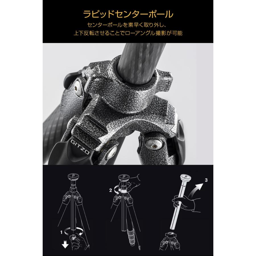 マウンテニア 【Outlet】Gitzo ジッツオ マウンテニア三脚GT2542+雲台