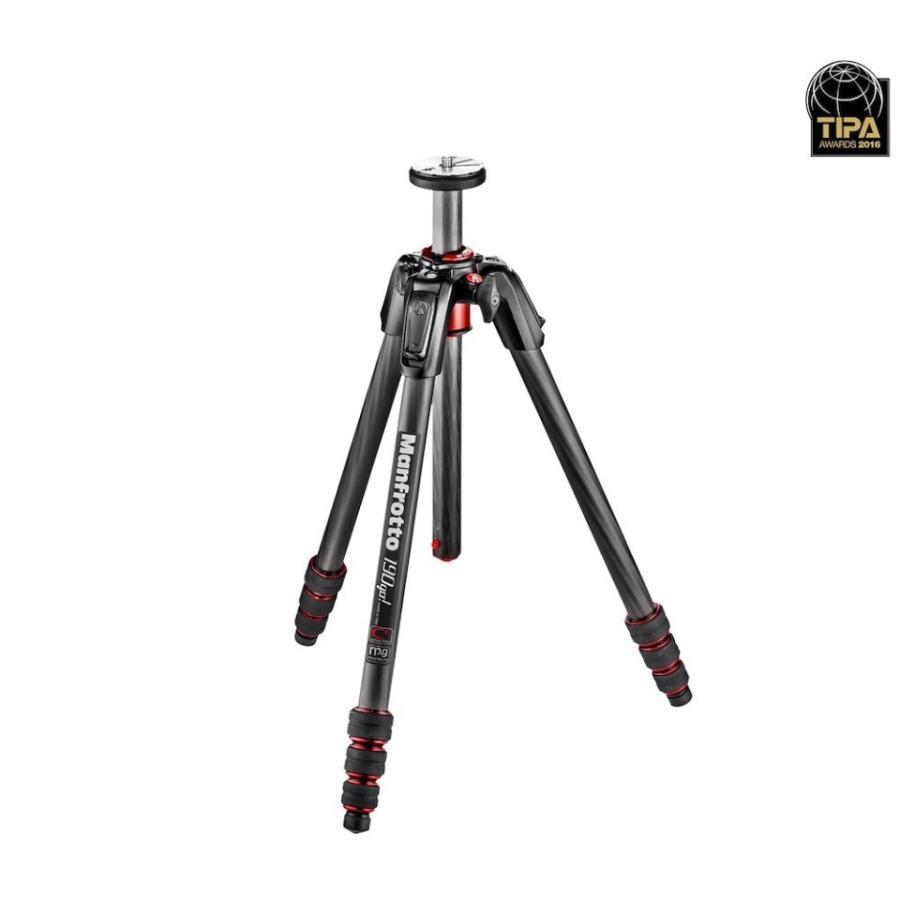 Manfrotto 【OUTLET】190 Go! Carbon 4-Section Camera Tripod with 