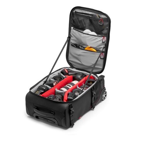 【OUTLET】Manfrotto マンフロット PL ローラーバッグ SWITCH55 MB PL-RL-H55 カメラバッグ 撮影機材 プロ 収納 旅行 カメラ機材 大容量 アウトレット品の画像