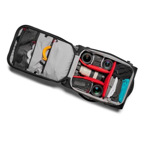 【OUTLET】Manfrotto マンフロット PL ローラーバッグ AIR55 MB PL-RL-A55 カメラバッグ 撮影機材 プロ 収納 旅行 カメラ機材 大容量 アウトレット品の画像