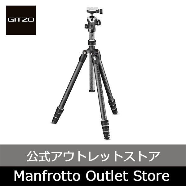 【Outlet】Gitzo ジッツオ トラベラーα三脚キット1型4段 GK1545TA 耐荷重10kg 旅行 登山 風景撮影 ソニーα専用 ミラーレス フルサイズ 軽量 アウトレット品