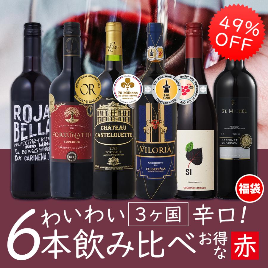 オリーブ缶おまけ付 ワイン ワインセット お買い得 赤 わいわい 