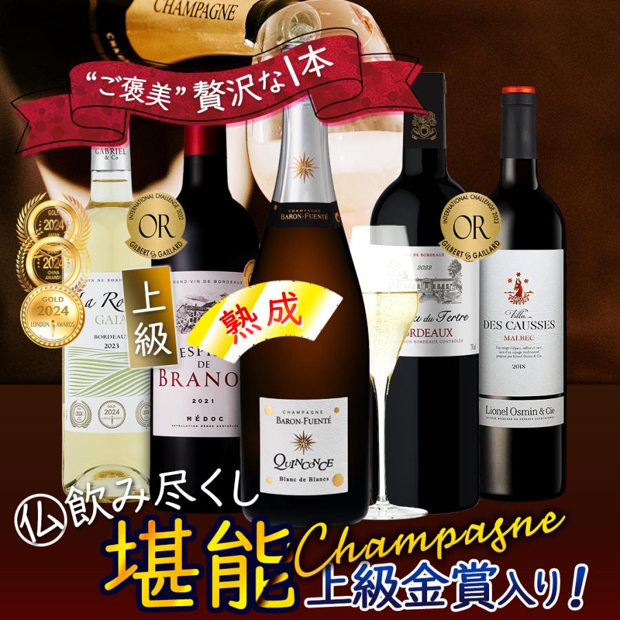ワイン ワインセット シャンパン スパークリング 赤白 5本セット 高級