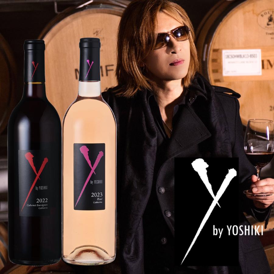 [週末限定値下げ]ワイ バイ ヨシキ 2本セット　　YOSHIKI ワイン ワインセット 赤＆ロゼ ワイ バイ ヨシキ 2本 赤ワイン