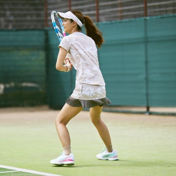 バボラ Babolat テニスウェア レディース ショートスリーブシャツ Btwpja02 年春夏 特価 Btwpja02 テニススタジオビバティ ヤフー店 通販 Yahoo ショッピング