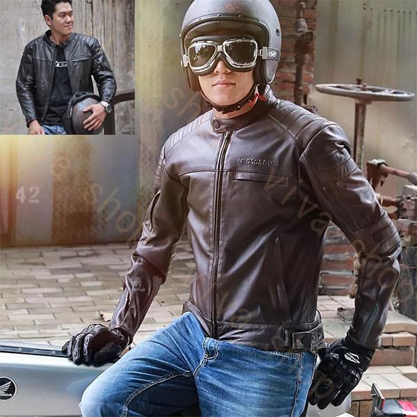 人気特価激安 バイクジャケット レザージャケット 本革 革ジャン メンズ アウター プロテクター オールシーズン レーシング服 防寒 防風 耐磨 早割クーポン Www Publimotos Com