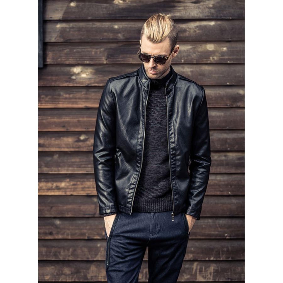 半額 ライダース レザージャケット カジュアル 3シーズン アウター フェイクレザージャケット ライダースジャケット Pu 革ジャケット 冬 秋 夏 春 バイクジャケット 立ち襟 メンズ レザージャケット 防寒 防風 ジャケット ジャケット Postetelecom Gouv Cg