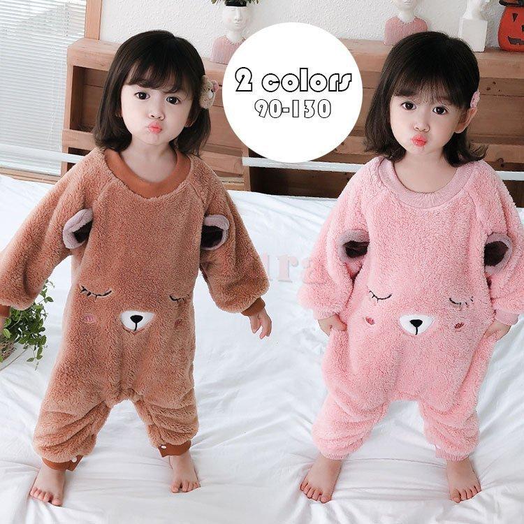 キッズファッション パジャマ キッズ オールインワン 子供服 男女兼用 フランネル ルームウェア 冬用 赤ちゃん 着る毛布 モコモコ 長袖 キッズ Cjd Viva 通販 Yahoo ショッピング