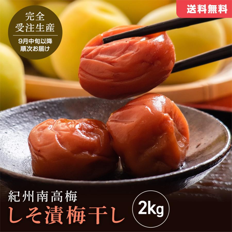 9月中旬以降お届け 産地直送 特選 高級 紀州南高梅 しそ漬 梅干し 2kg 1 150粒 しょっぱい 塩分17 うめぼし 送料無料 一部除外 2401 01 ワイン館ビバヴィーノ 別館 通販 Yahoo ショッピング