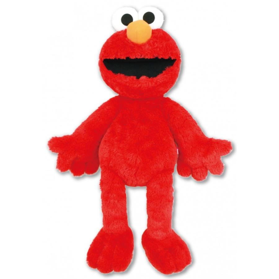 セサミストリート Sesame Street エルモ Elmo ぬいぐるみ Lサイズ Bigサイズ 大きい ジャンボ カワイイ 可愛い キャラクターショップ ビバザッカ 通販 Yahoo ショッピング