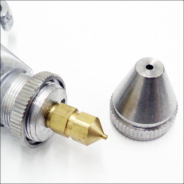 スプレーガン・エアーブラシ エアースプレーガン F75-G 口径3サイズ 1.0mm 1.3mm 1.5mm 400cc