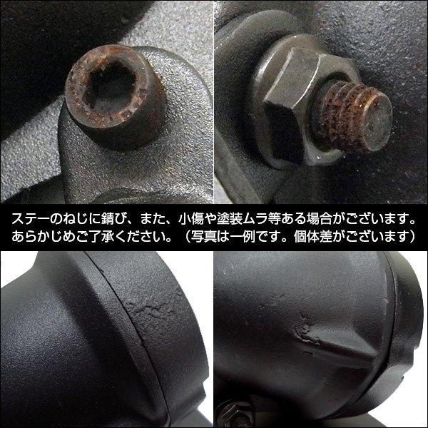 バイク汎用 バードケージ テールランプ ブラック [C2] ナンバーベース