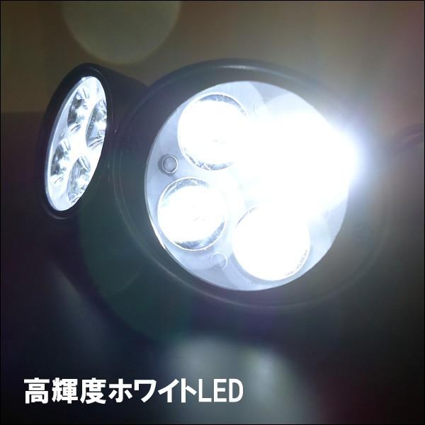 12V 24V バイク LED ヘッドライトd 白 2個組 フォグランプ ヘッドライト補助 ミラーブラケット スイッチ付属（新品）｜vivaenterplise｜06