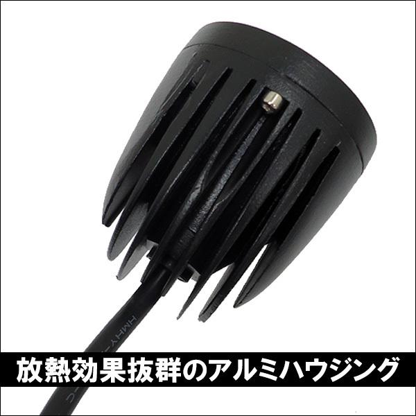 バイク用 LED フォグランプ スイッチ付属 CREE10W 12-24V 作業灯 2個 ヘッドライトe　白ホワイトor黄イエロー｜vivaenterplise｜15