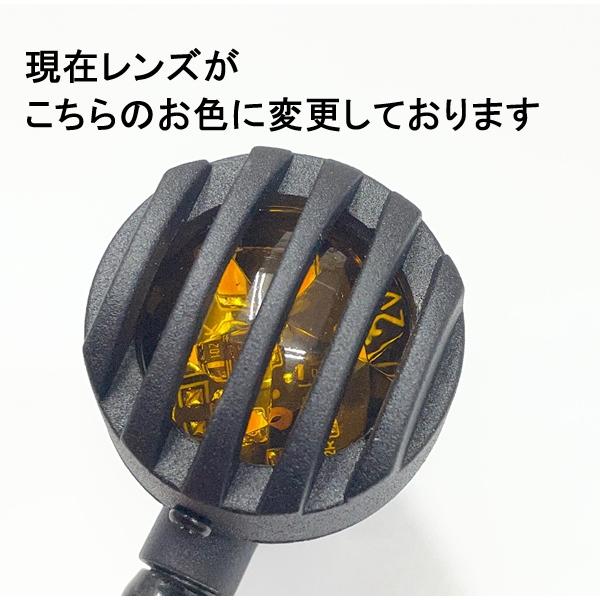 HOT-DOCK LEDウインカー　 4個セット バイク LED ウインカー ブレット 4個セット バードゲージ 12V
