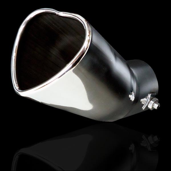 オールステンレス　デュアルマフラーカッター全長30cmハネ上げ角度30度 Yahoo!オークション - ワンオフマフラーカッター30度跳ね上げ