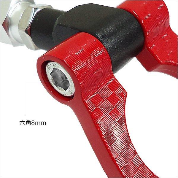 汎用 牽引フック 黒 赤 BMW MINI 欧州車 アルミ 可倒式