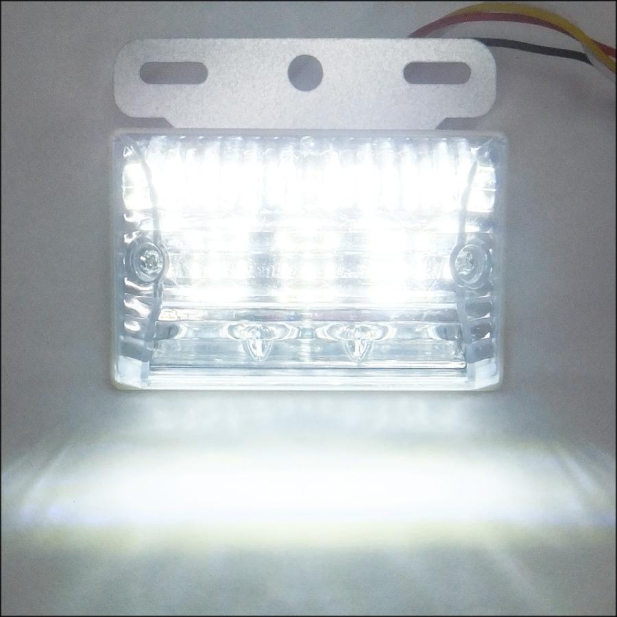 特価 24V 角型 LED サイドマーカー(2) ダウンライト付 4個
