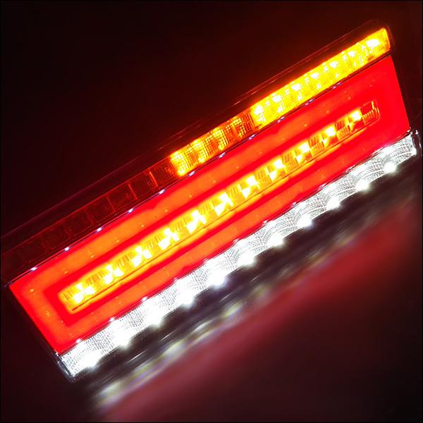 トラックテール LEDテールランプ シーケンシャルウインカー 左右セット