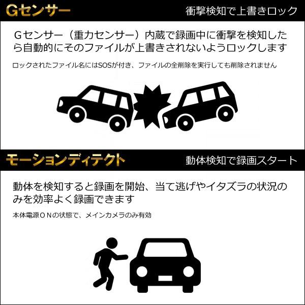 ドライブレコーダー 前後 一体型 駐車監視 Hd ドライブレコーダー ダブルカメラ式 2台同時録画 ループ録画 Gセンサー 動体検知 ドラレコ Cz512 Viva ヤフーショッピング店 通販 Yahoo ショッピング