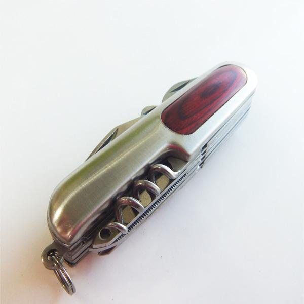 メール便送料無料 十徳ナイフ マルチツール 折りたたみ 12機能 キャンプ 釣り アウトドア |  | 02