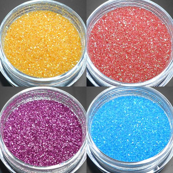 蛍光顔料 ラメパウダー 12色 (E) ジェルネイル スカルプレジン