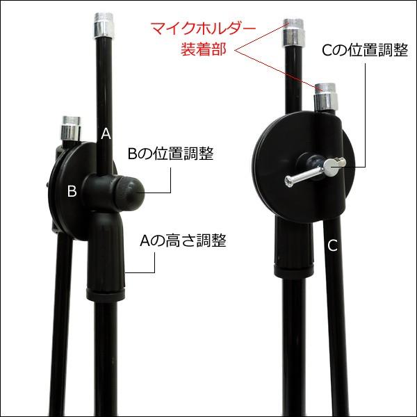 【値下】　K&M マイクスタンド 加工品 2本セット Bタイプ 【50％引】 K＆M(ケーアンドエム) ／ 25960B - ショートブームマイク