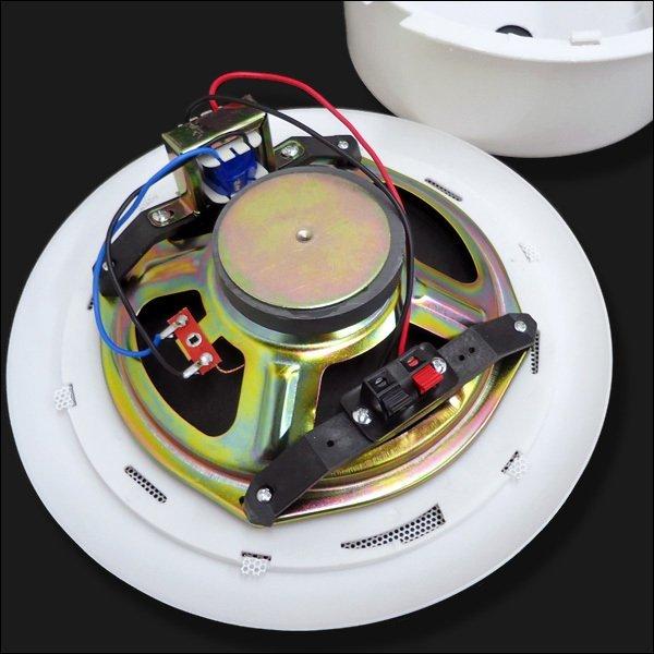 天井スピーカー 23cm【1台】5W 8Ω 天井埋め込み型 シーリング