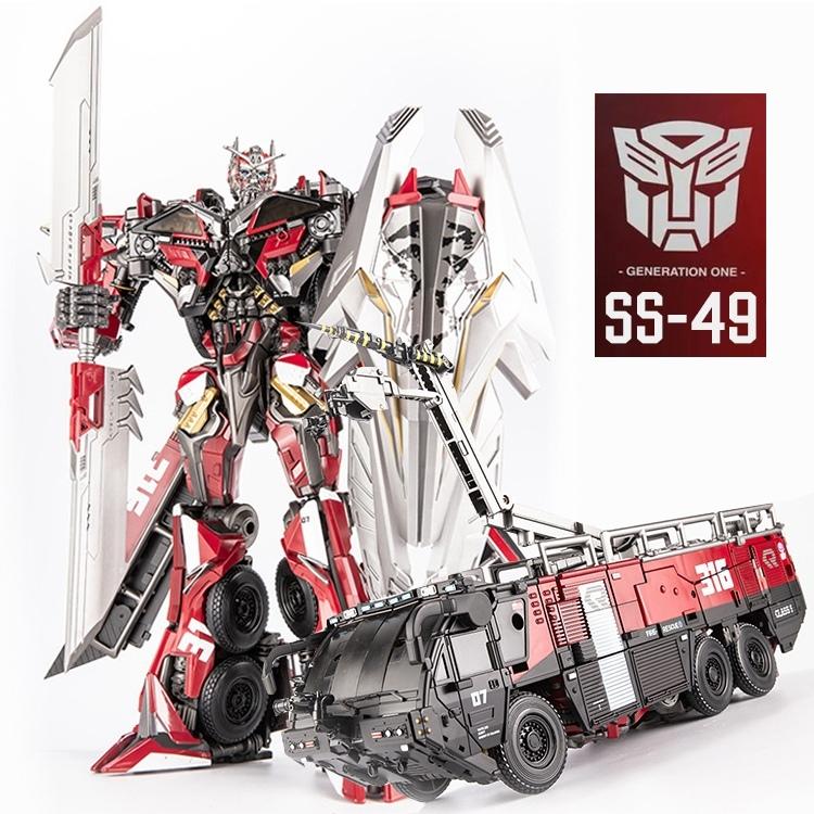 上等 Black Mamba Ov 01 Ss 49拡大版 Sentinel Prime Transfomers 11映画版 センチネル プライム 消防車 トランスフォーマー Materialworldblog Com
