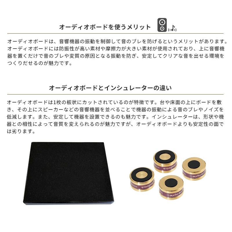 オーディオボード・インド黒 350×300 松下産業 送料無料_4