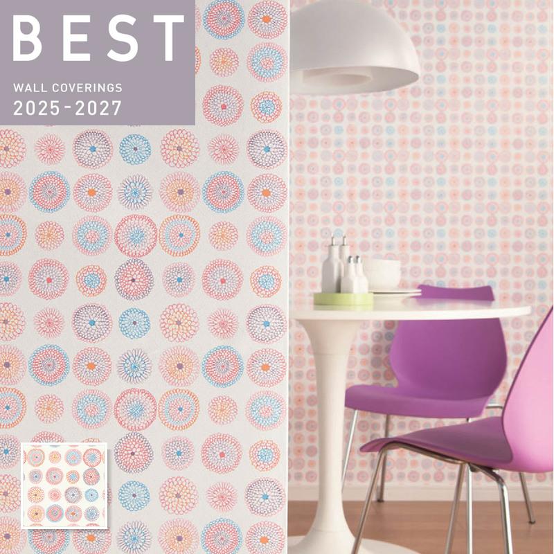 壁紙 花柄 子供部屋 ポップ のり付き のりなし シンコール ベスト クロス 93 60 ビバ建材通販 Yahoo 店 通販 Yahoo ショッピング