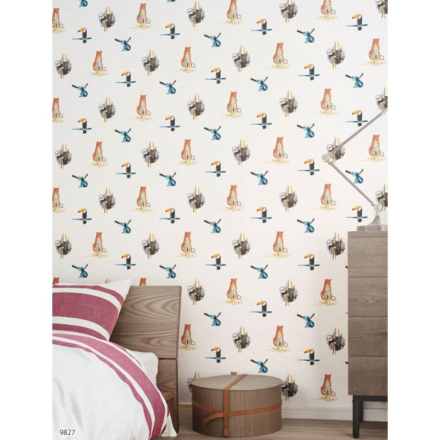 壁紙 動物 鳥 子供部屋 ポップ のり付き のりなし シンコール ベスト クロス 97 97 ビバ建材通販yahoo 店 通販 Yahoo ショッピング