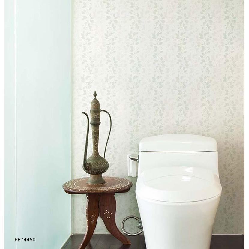 壁紙 リーフ柄 トイレ のり付き のりなし サンゲツ ファイン クロス Fe Fe1421 ビバ建材通販 職人工房 通販 Yahoo ショッピング