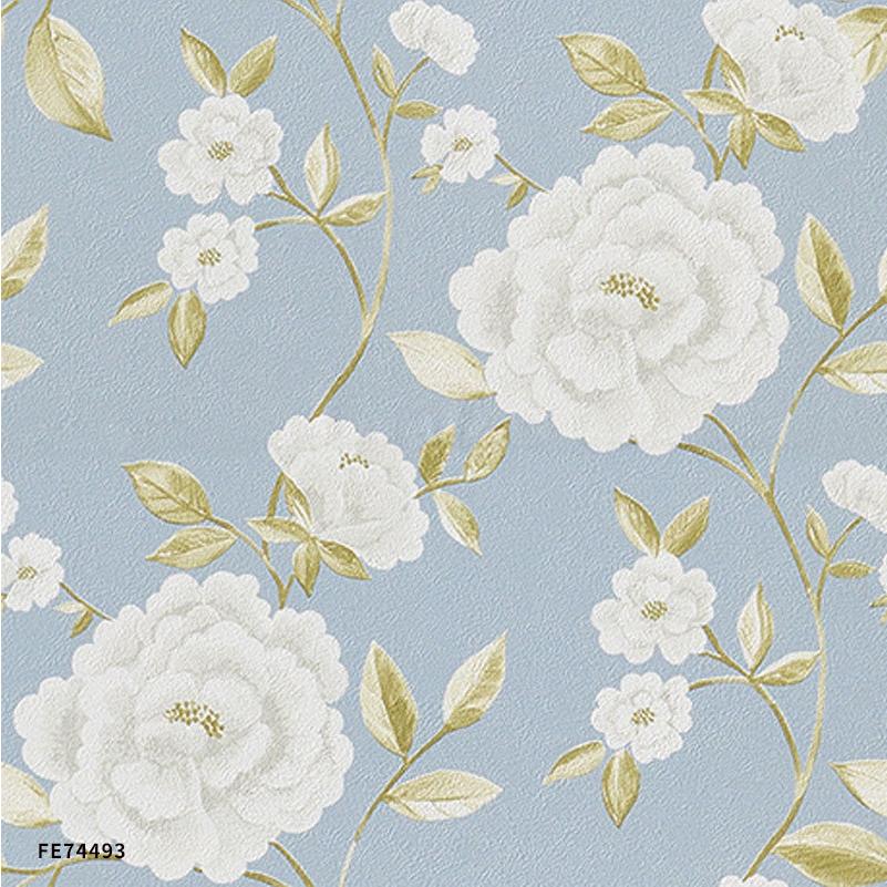 壁紙 花柄 水色 ピンク のり付き のりなし サンゲツ ファイン クロス Fe Fe ビバ建材通販yahoo 店 通販 Yahoo ショッピング