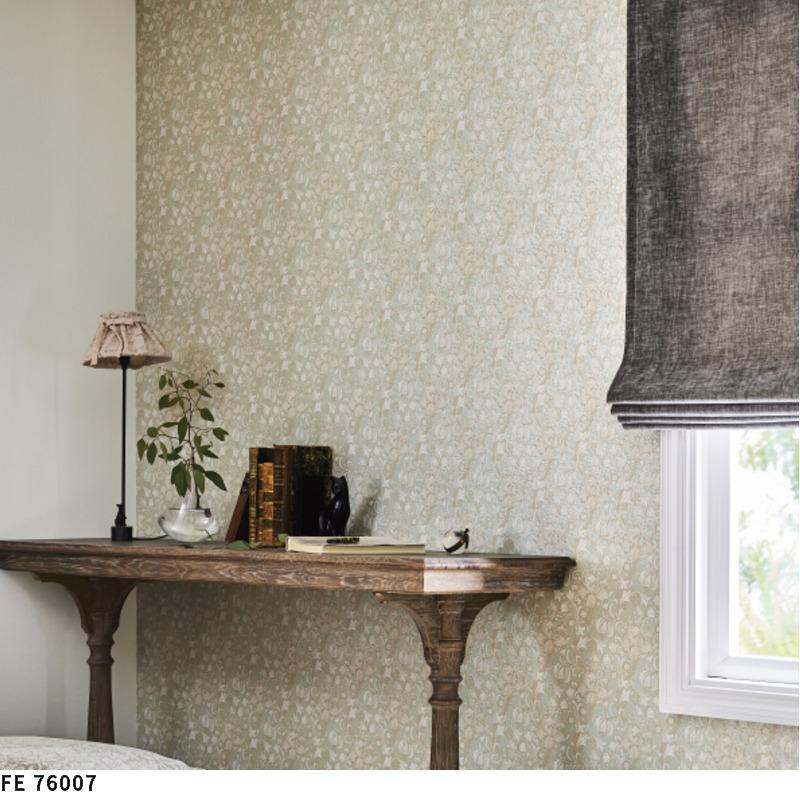 サンゲツ 壁紙 ウィリアム モリス MORRIS 植物柄 百合 ユリ 上品