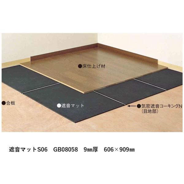 DAIKEN 大建工業 遮音マット S09 住宅向け 床下地材 GB08058 9mm厚 